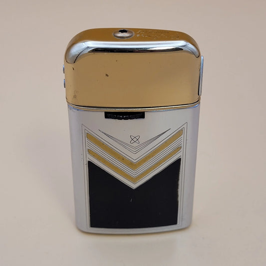 Ronson Varaflame Windlite Black Enamel Lighter
