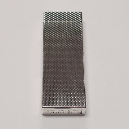 Alfred Dunhill Gemline Silver Plated Barley Lighter