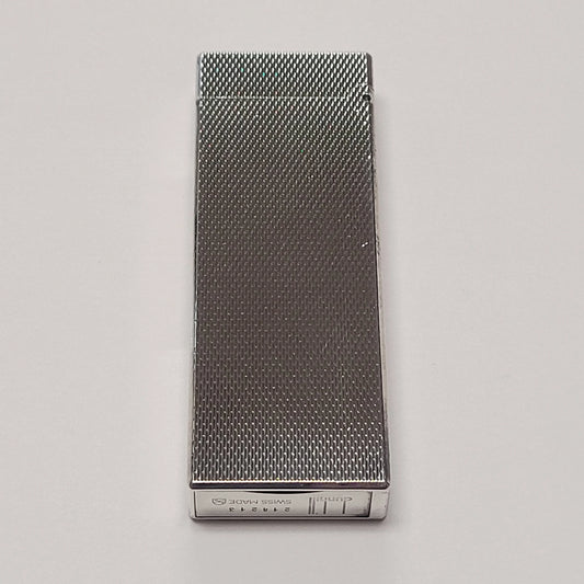 Alfred Dunhill Gemline Silver Plated Barley Lighter