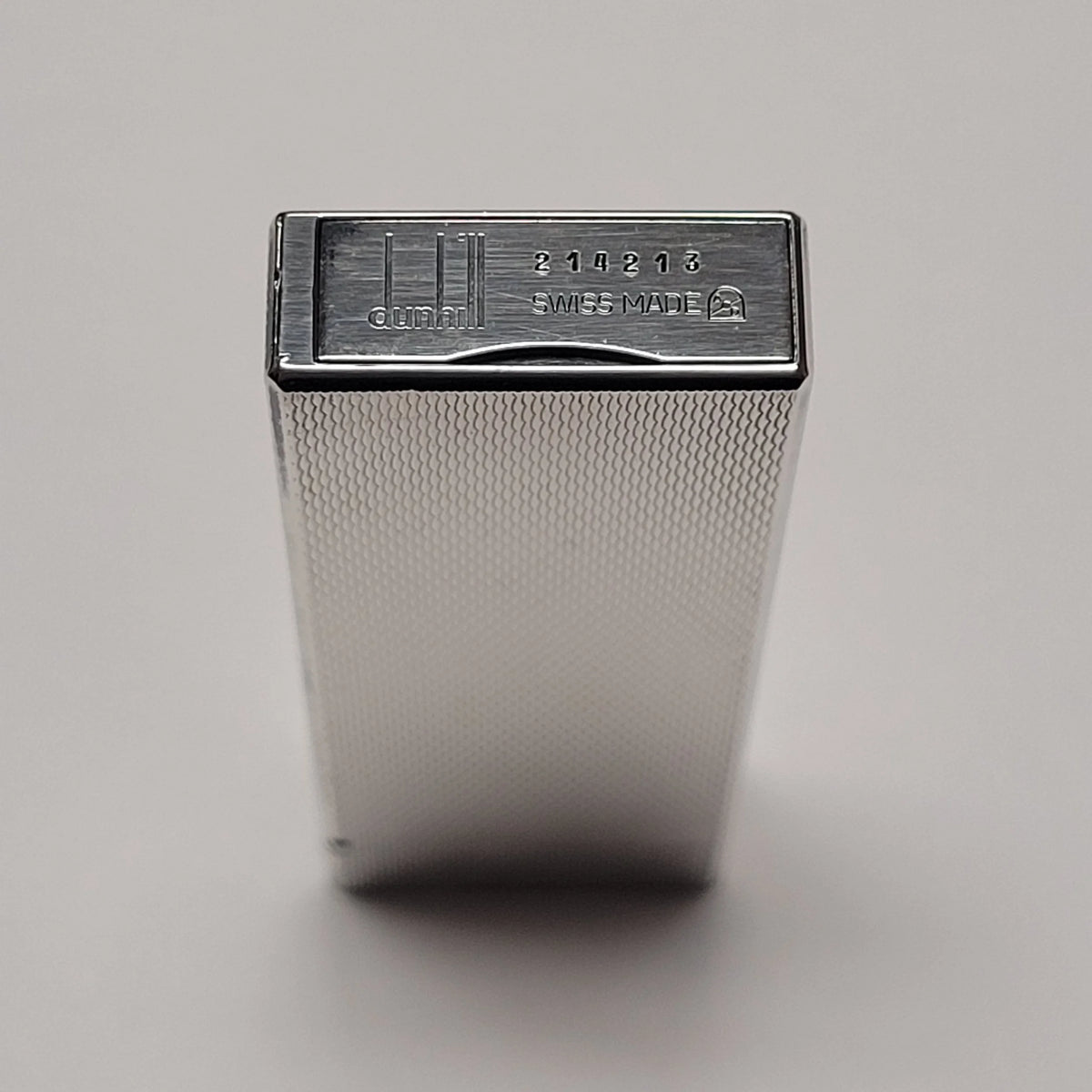 Alfred Dunhill Gemline Silver Plated Barley Lighter