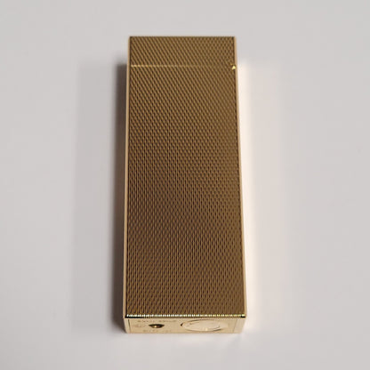Alfred Dunhill Rollagas 2 Gold Plated Barley Lighter