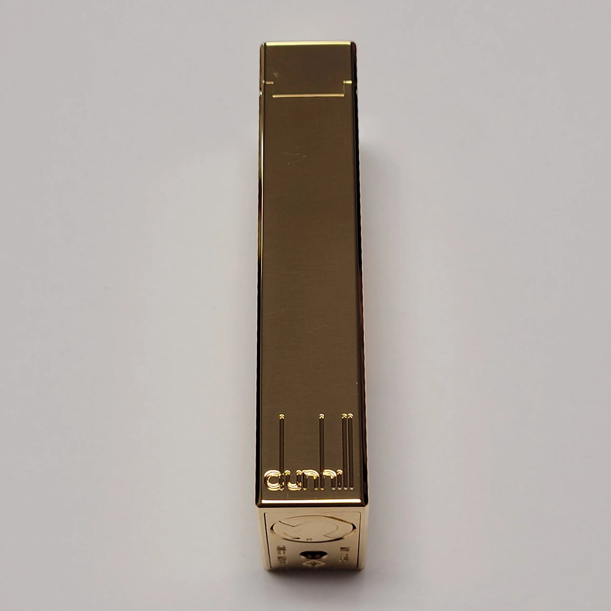 Alfred Dunhill Rollagas 2 Gold Plated Barley Lighter