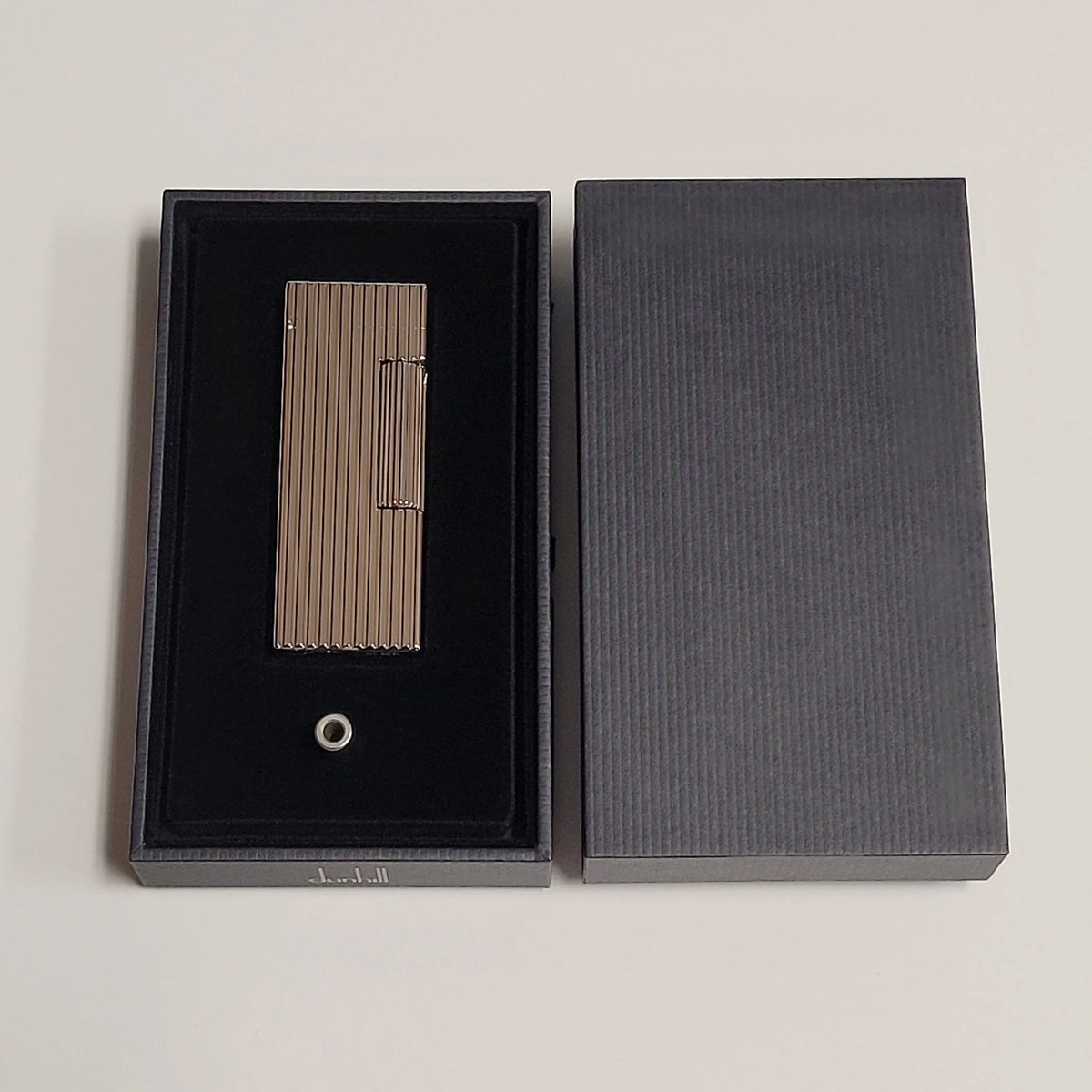 Alfred Dunhill Rollagas 2 Palladium Lines Lighter