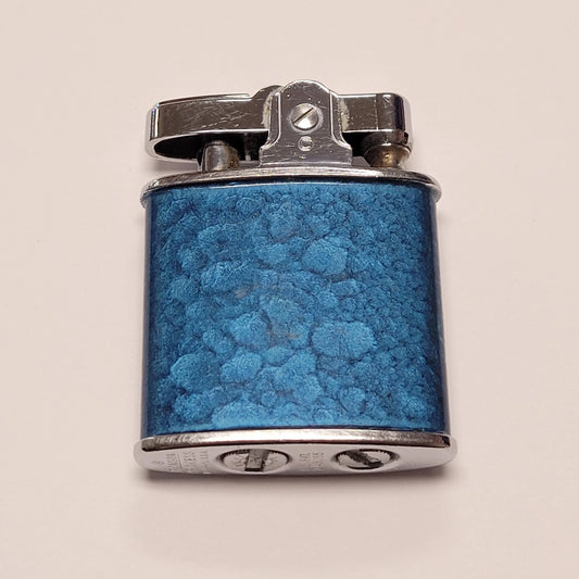 1930s Ronson Princess Blue Enamel Lighter