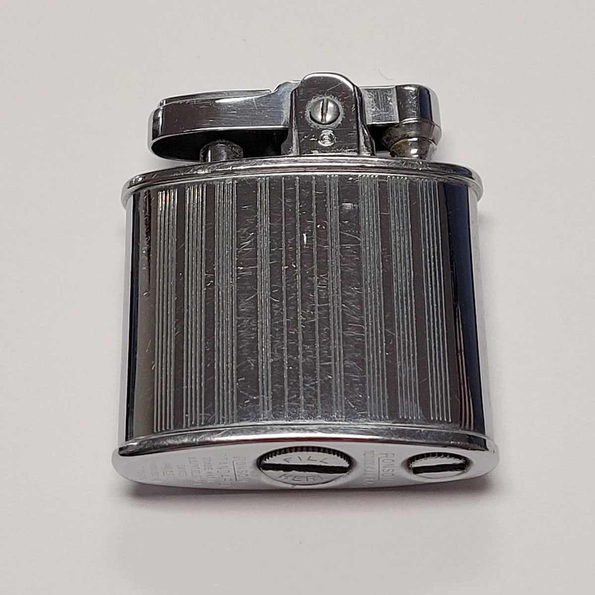 1930s Ronson Standard Art Deco Chrome Lighter