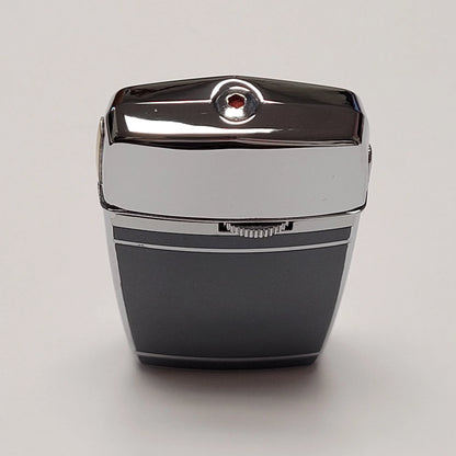 Ronson Varaflame Windlite Gray Enamel Lighter