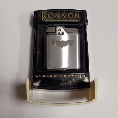 1950s Ronson Whirlwind Imperial Chrome Lighter