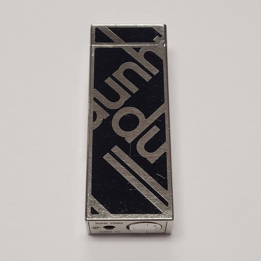 Alfred Dunhill Rollagas 2 Logo Black Lacquer Lighter