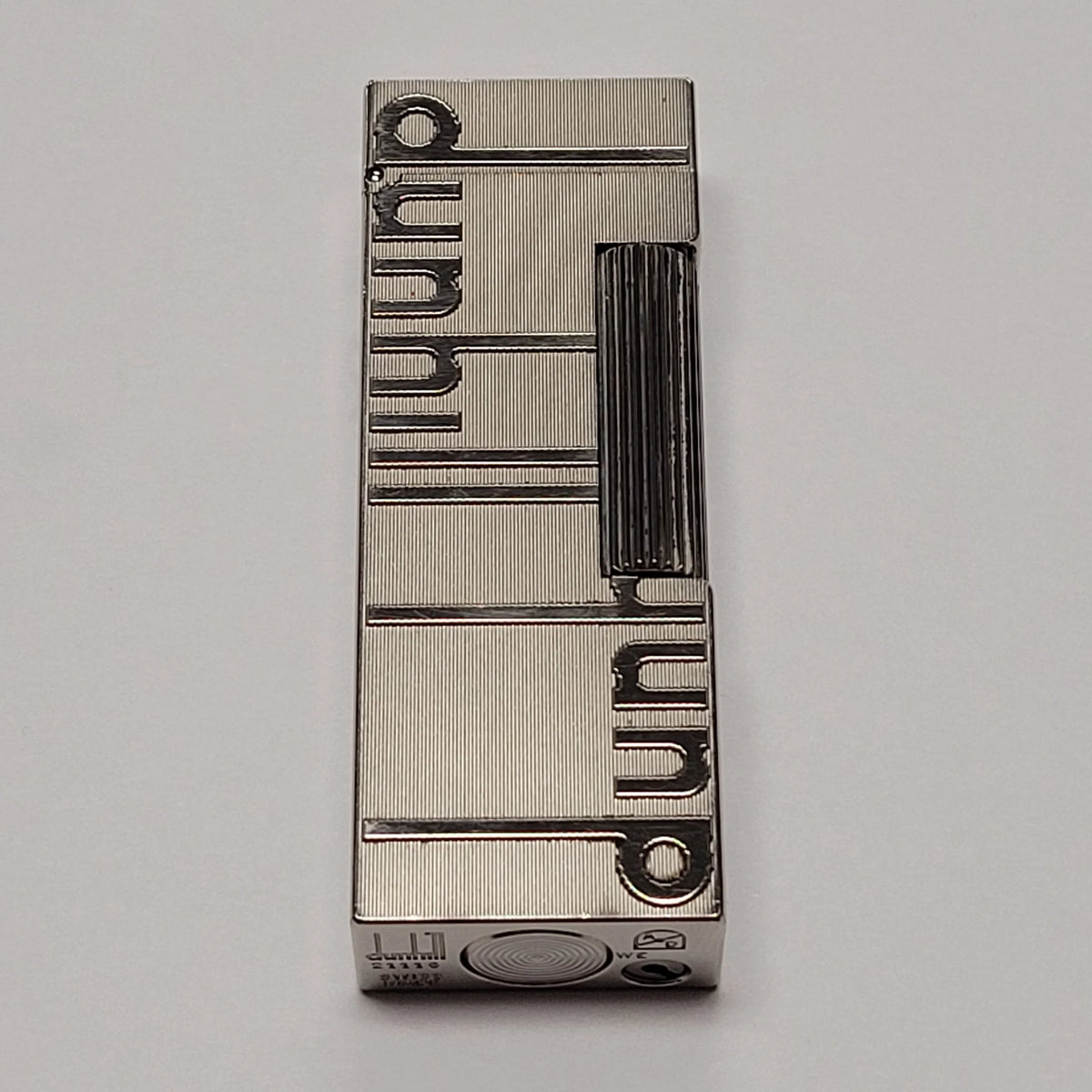 Alfred Dunhill Rollagas Palladium Logo Lighter