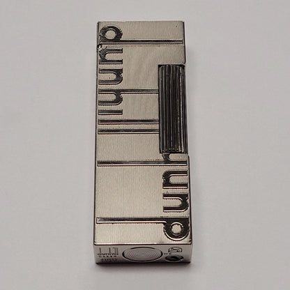 Alfred Dunhill Rollagas Palladium Logo Lighter