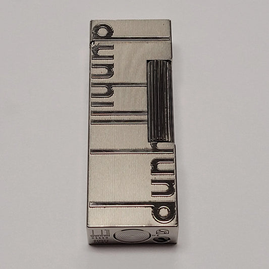 Alfred Dunhill Rollagas Palladium Logo Lighter
