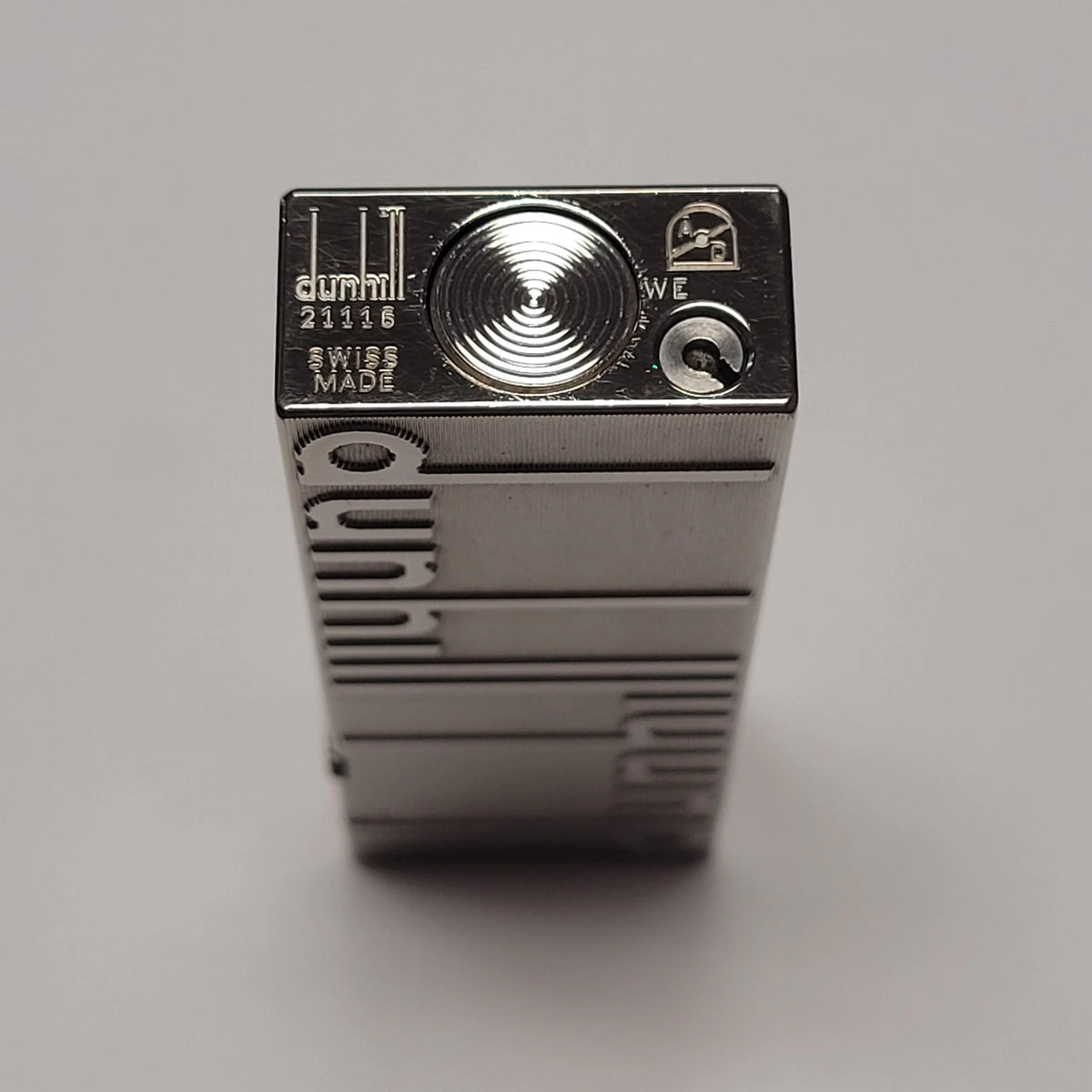 Alfred Dunhill Rollagas Palladium Logo Lighter