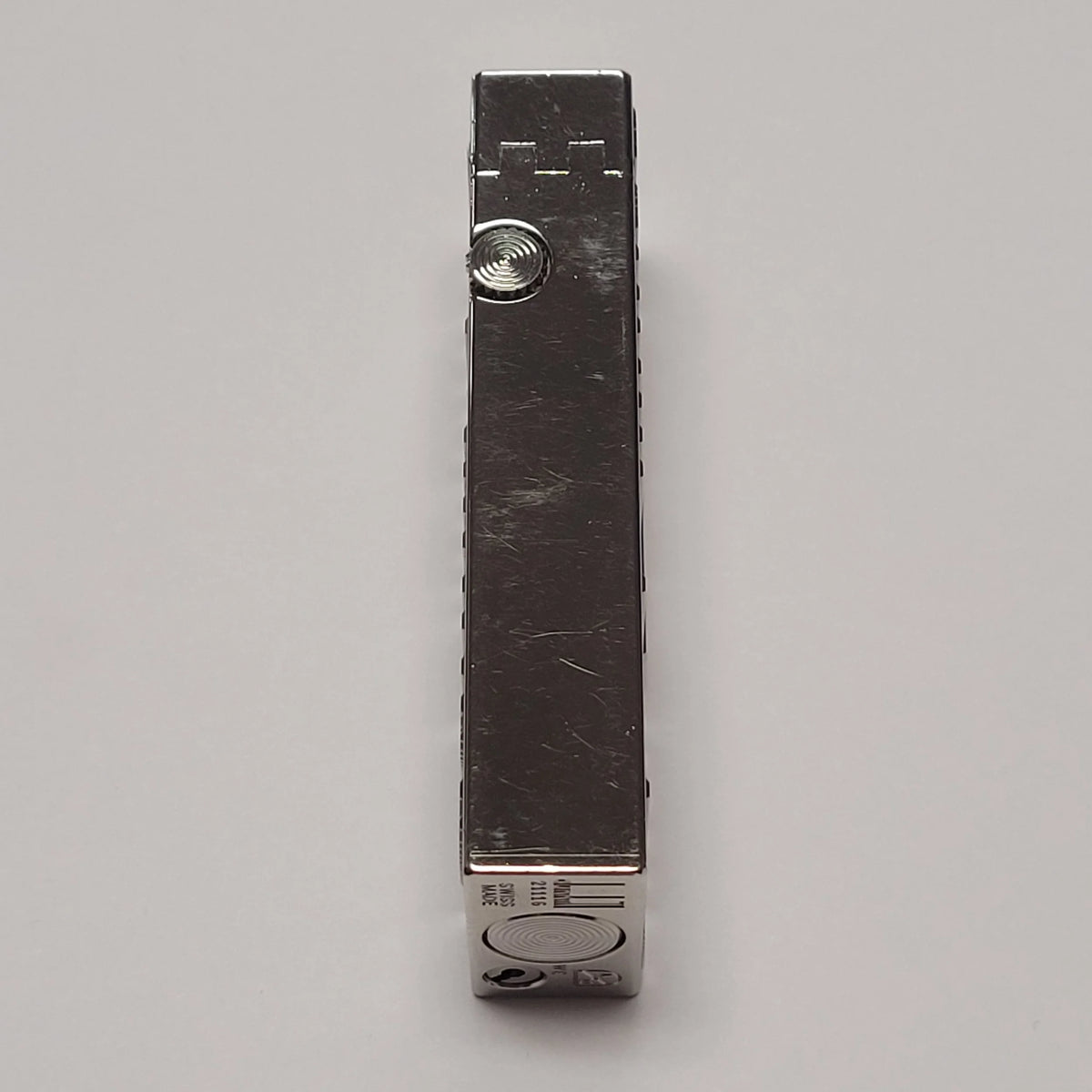 Alfred Dunhill Rollagas Palladium Logo Lighter