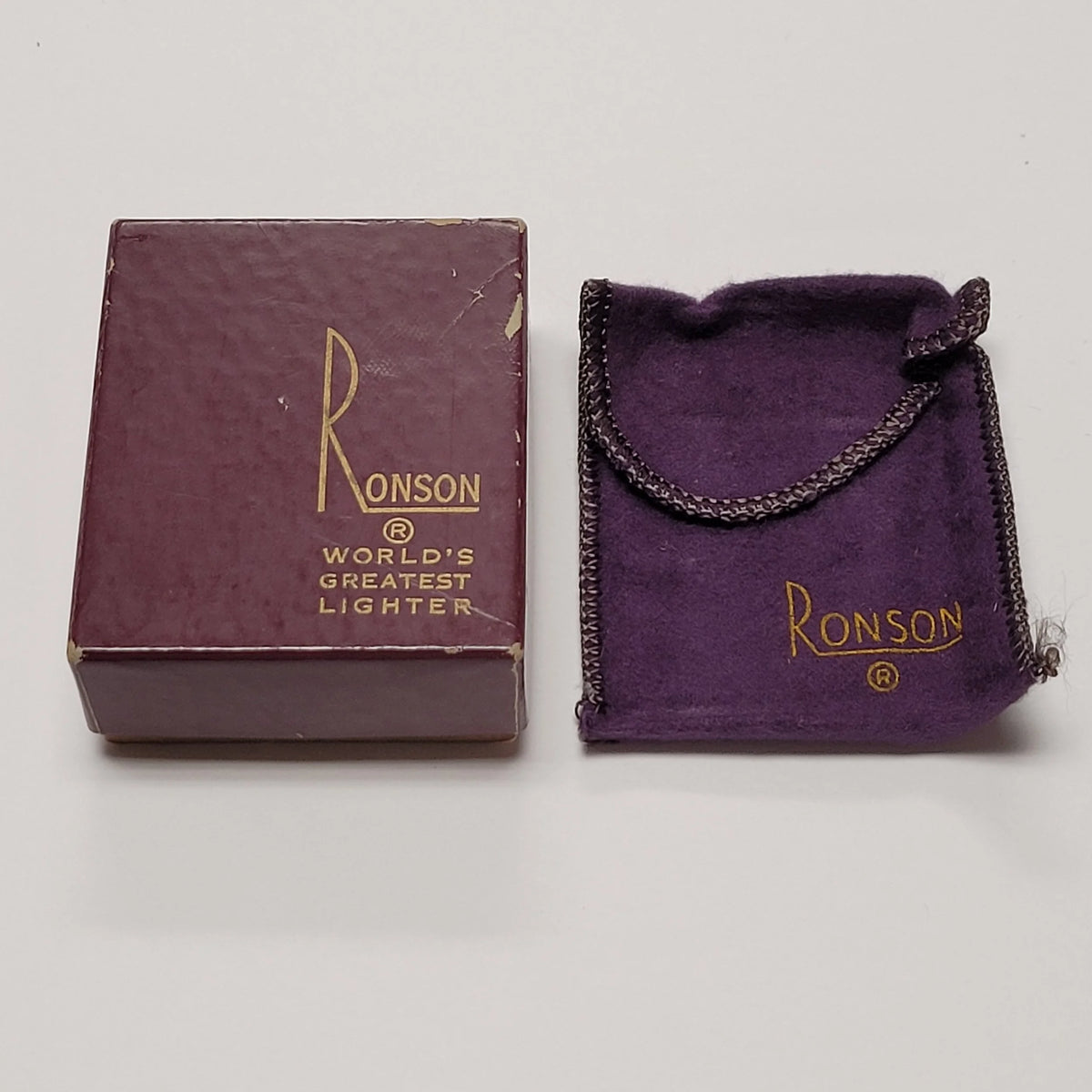 1940s Ronson Whirlwind Art Deco Enameled Lighter
