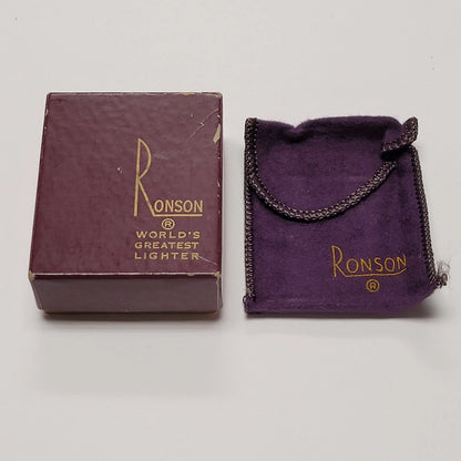 1940s Ronson Whirlwind Art Deco Enameled Lighter