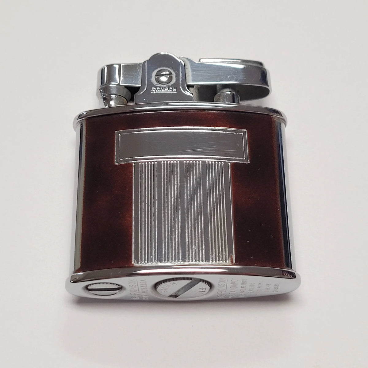 1930s Ronson Standard Tortoise Enamel Lighter
