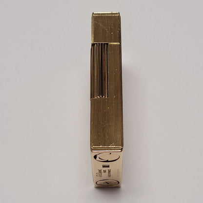 S.T. Dupont Ligne 2 Small Brushed Gold Plated Lighter
