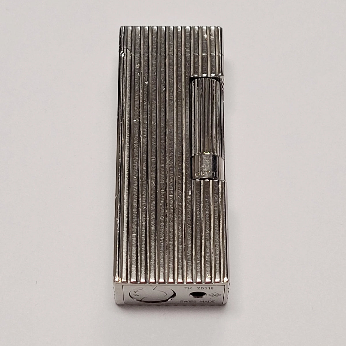 Alfred Dunhill Rollagas 2 Palladium Columns Lighter