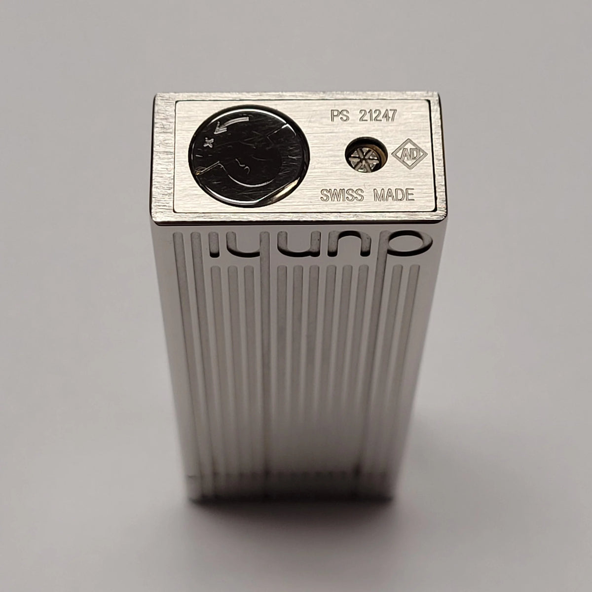 Alfred Dunhill Rollagas 2 Palladium Logo Pipe Lighter