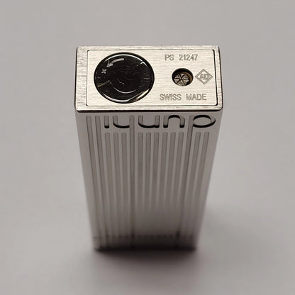 Alfred Dunhill Rollagas 2 Palladium Logo Pipe Lighter