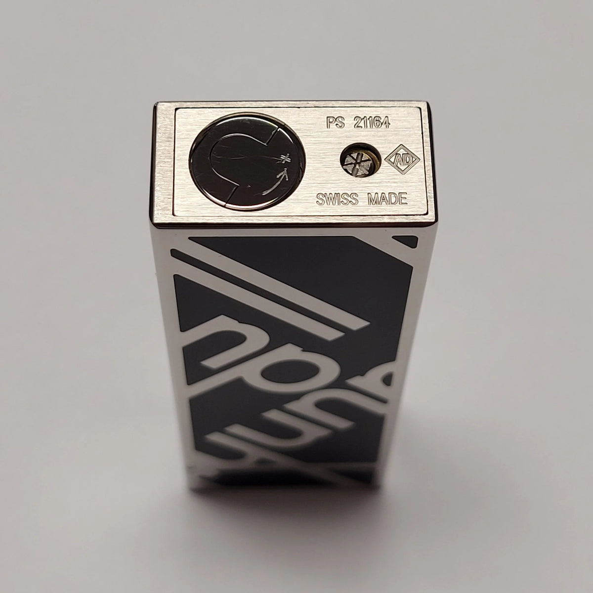 Alfred Dunhill Rollagas 2 Logo Black Lacquer Pipe Lighter