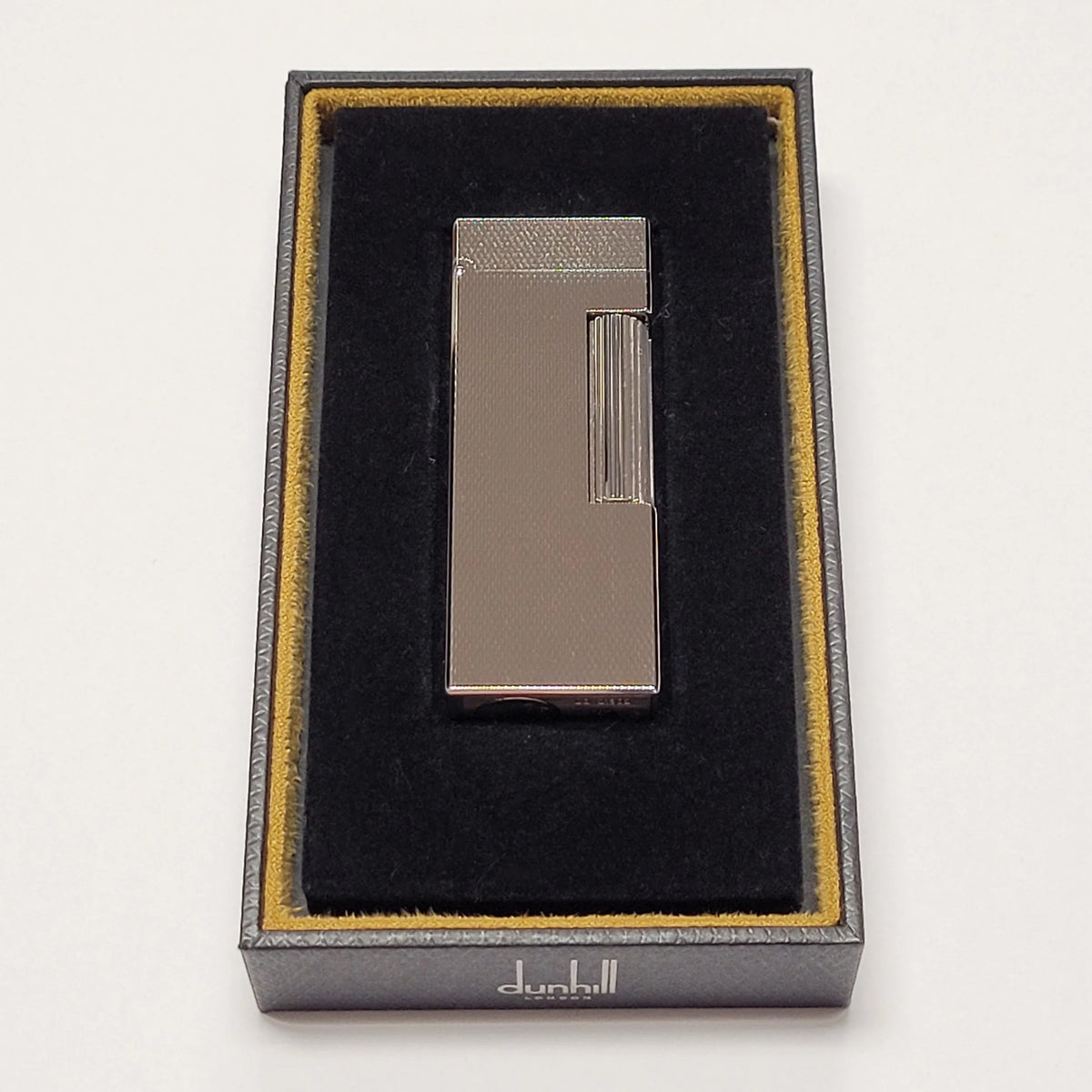 Alfred Dunhill Rollagas 2 Palladium & Barley Pipe Lighter