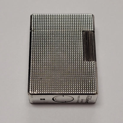 S.T. Dupont Ligne 1 Silver Plated Micro Dimaond Head Lighter