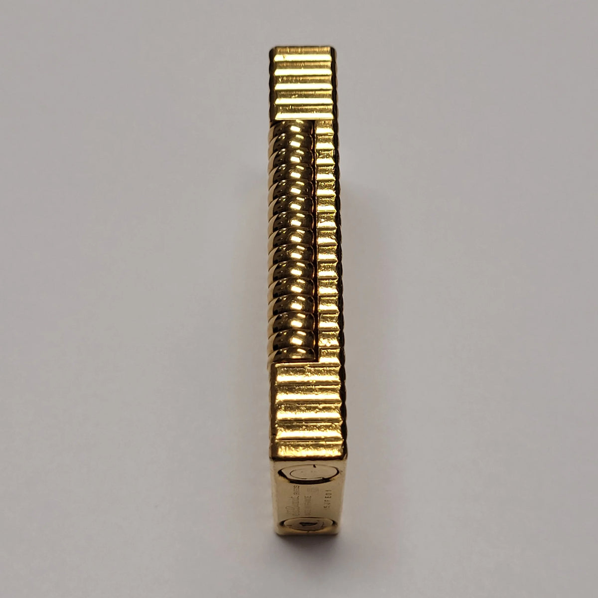 S.T. Dupont Ligne D Gold Plated & Lines Lighter