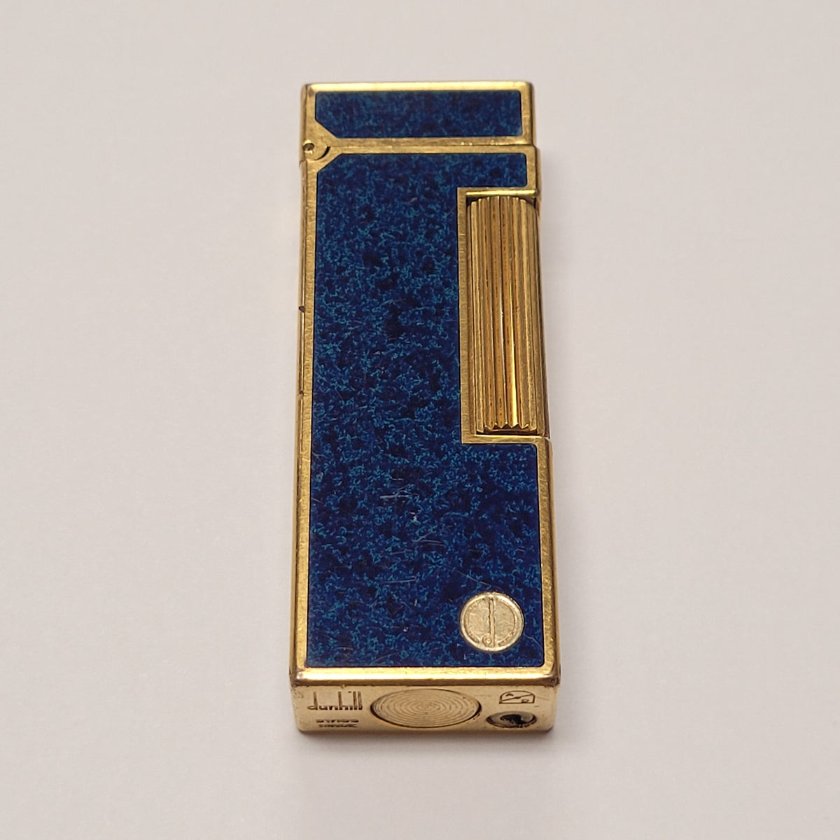Alfred Dunhill Rollagas Lapis Lazuli Lacquer Lighter