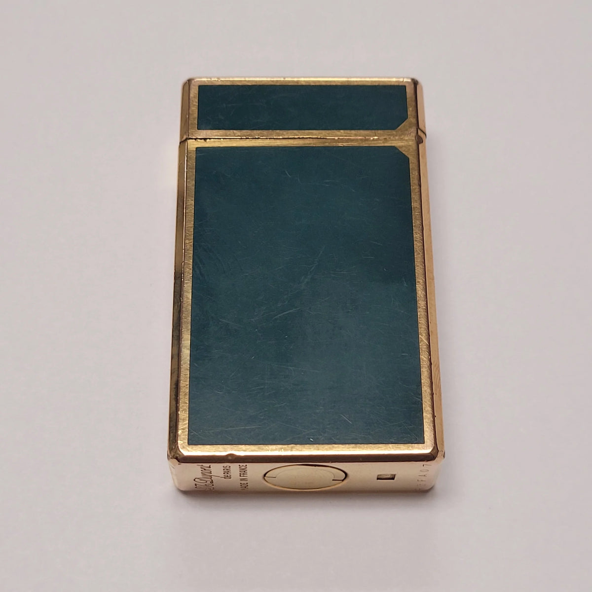 S.T. Dupont Ligne 1 Green Chinese Lacquer Lighter