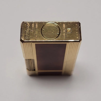 S.T. Dupont Ligne 1 Tortoise Lacquer & Gold Plated Lighter