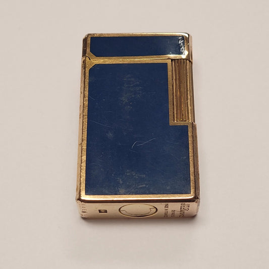 S.T. Dupont Ligne 1 Blue Chinese Lacquer Lighter
