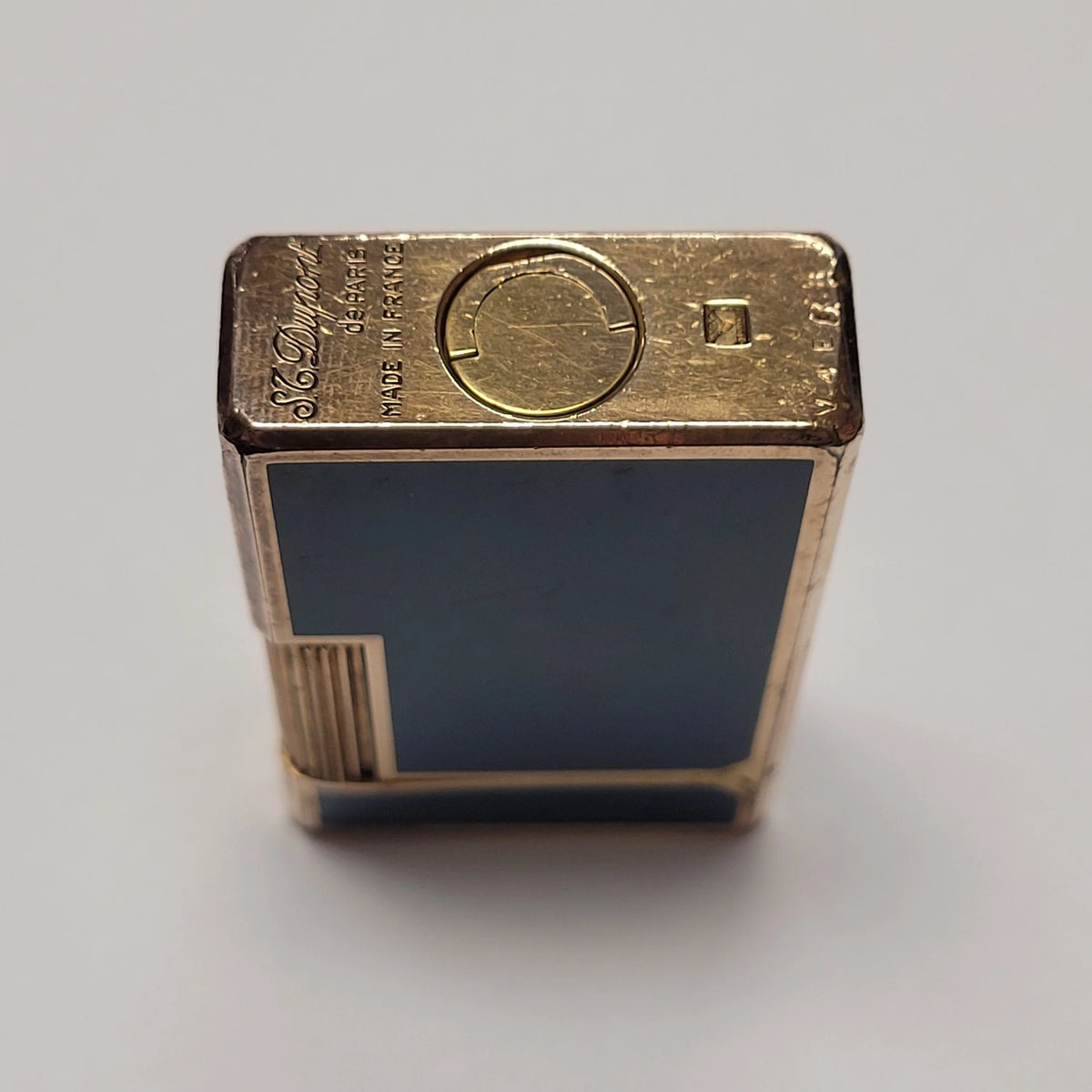 S.T. Dupont Ligne 1 Blue Chinese Lacquer Lighter