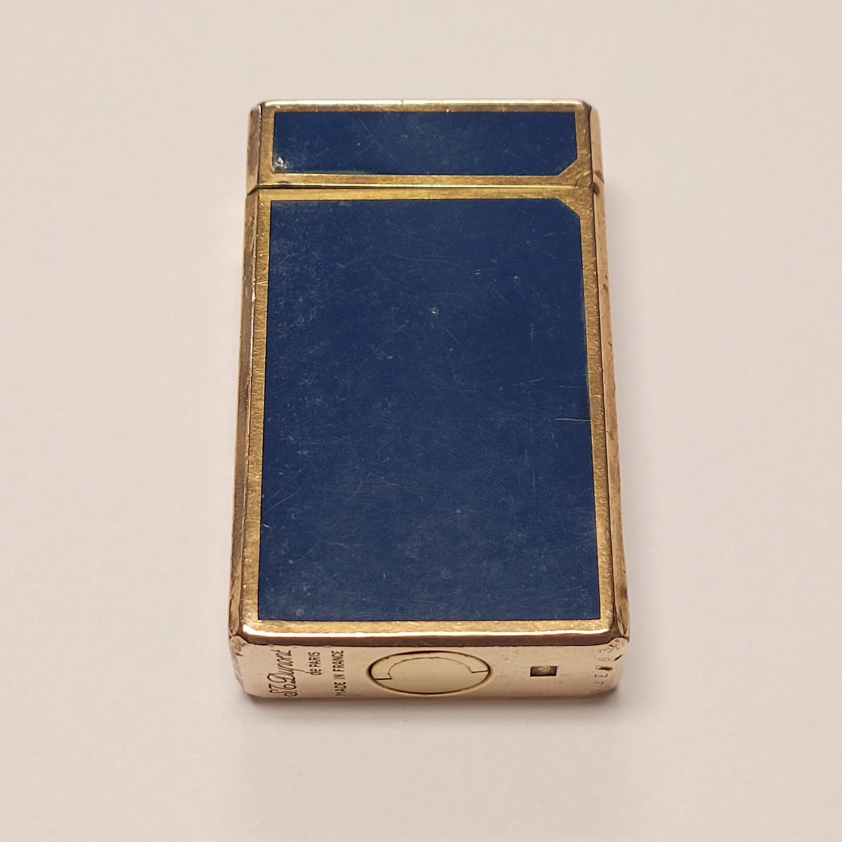 S.T. Dupont Ligne 1 Blue Chinese Lacquer Lighter