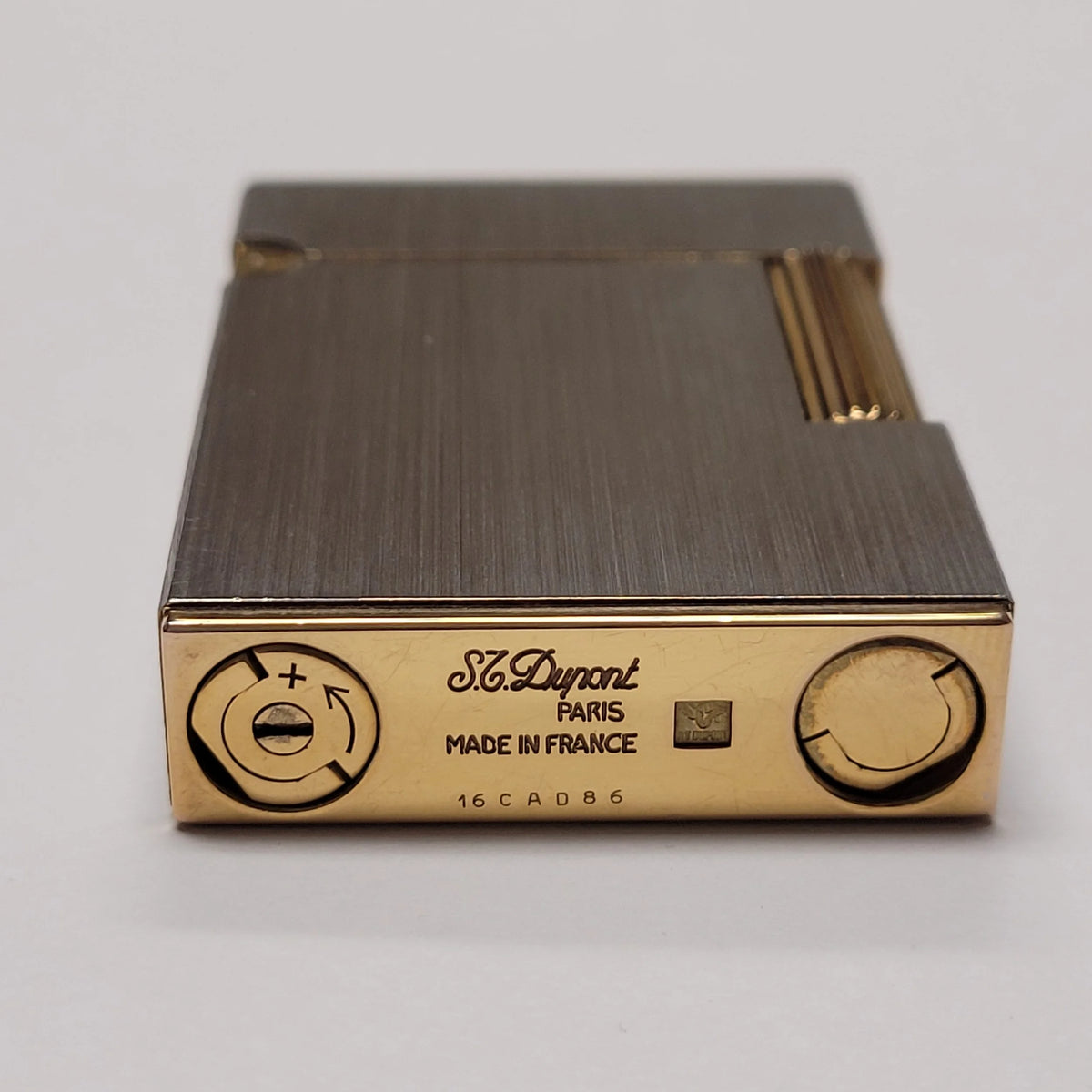 S.T. Dupont Ligne 2 Small Brushed Palladium Lighter