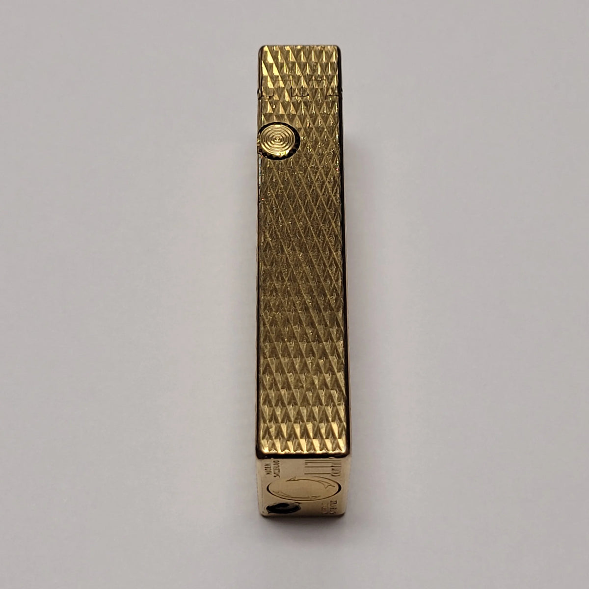 Alfred Dunhill Rollagas Gold Plated & Firehead Lighter