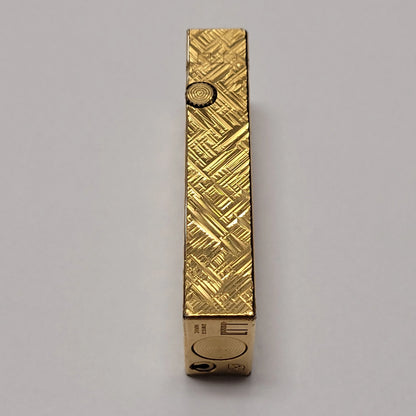 Alfred Dunhill Rollagas Gold Plated & Florentine Lighter