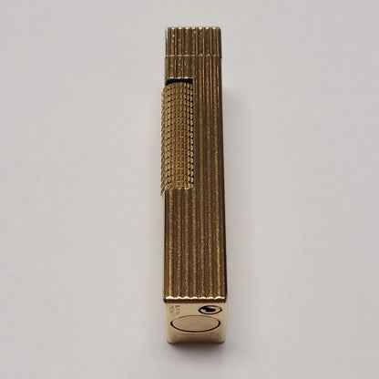 1960s Alfred Dunhill Rollagas Gold Plated & Lines Lighter