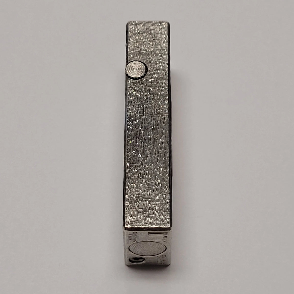 Alfred Dunhill Rollagas Silver Plated & Fine Bark Lighter