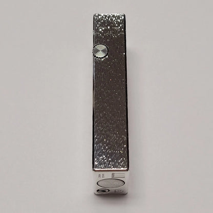 Alfred Dunhill Rollagas Silver Plated & Fine Bark Lighter