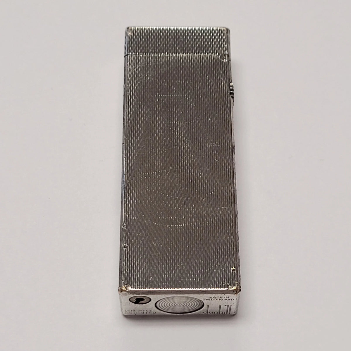 Alfred Dunhill Rollagas Silver Plated & Barley Lighter