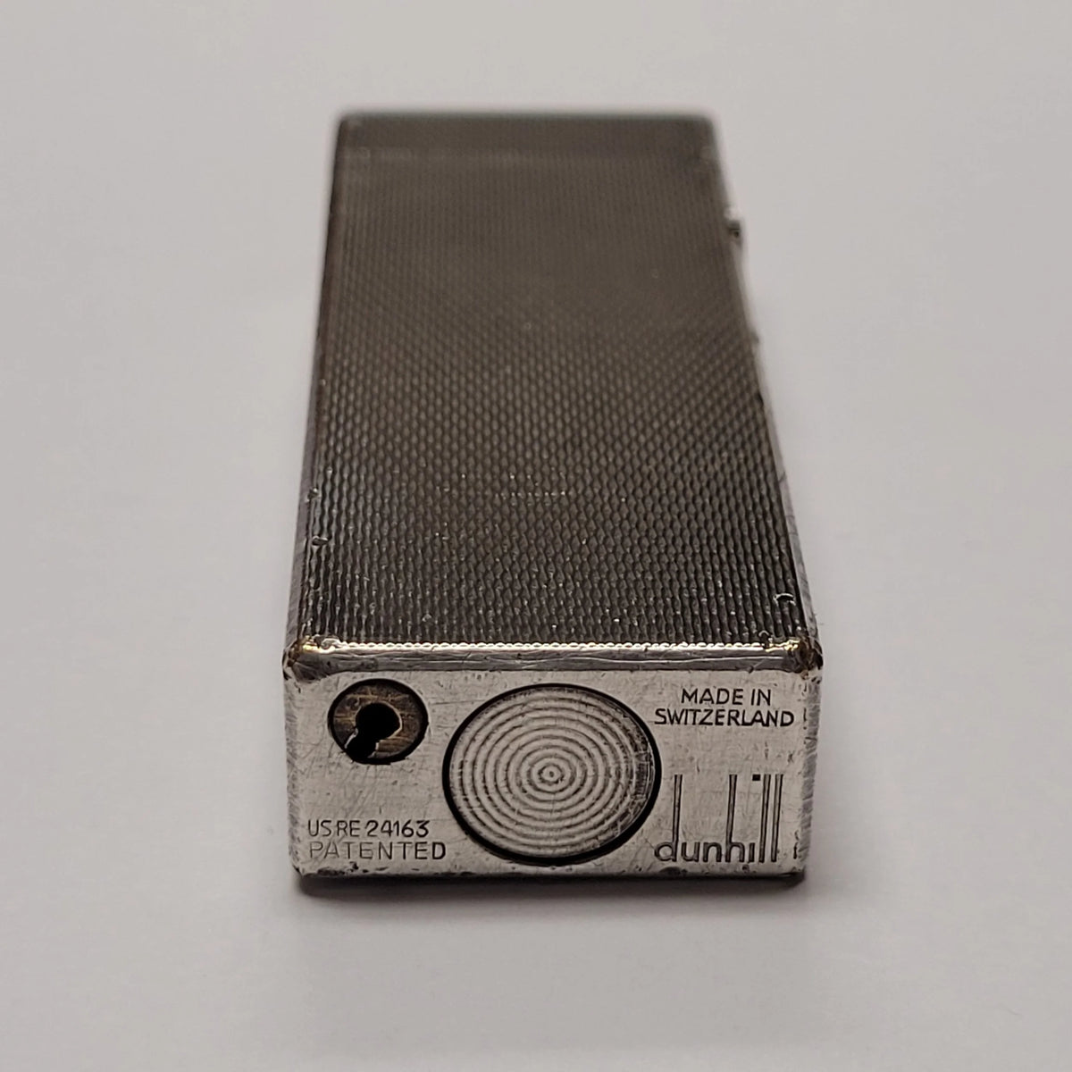 Alfred Dunhill Rollagas Silver Plated & Barley Lighter