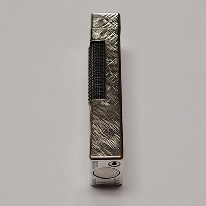 1960s Alfred Dunhill Rollagas Silver Plated & Florentine Lighter