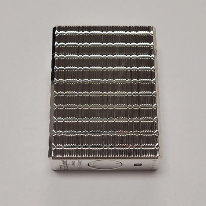 S.T. Dupont Ligne 1 Silver Plated & Rectangular Tartan Lighter