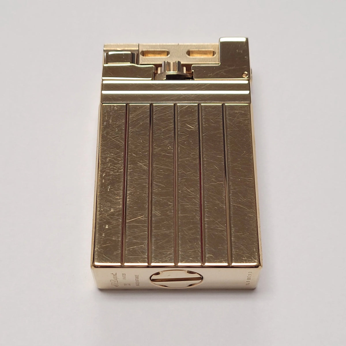 S.T. Dupont Urban Gold Plated & Columns Lighter
