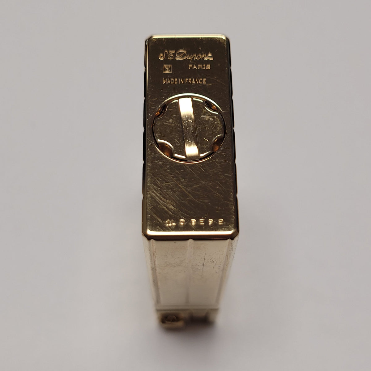 S.T. Dupont Urban Gold Plated & Columns Lighter