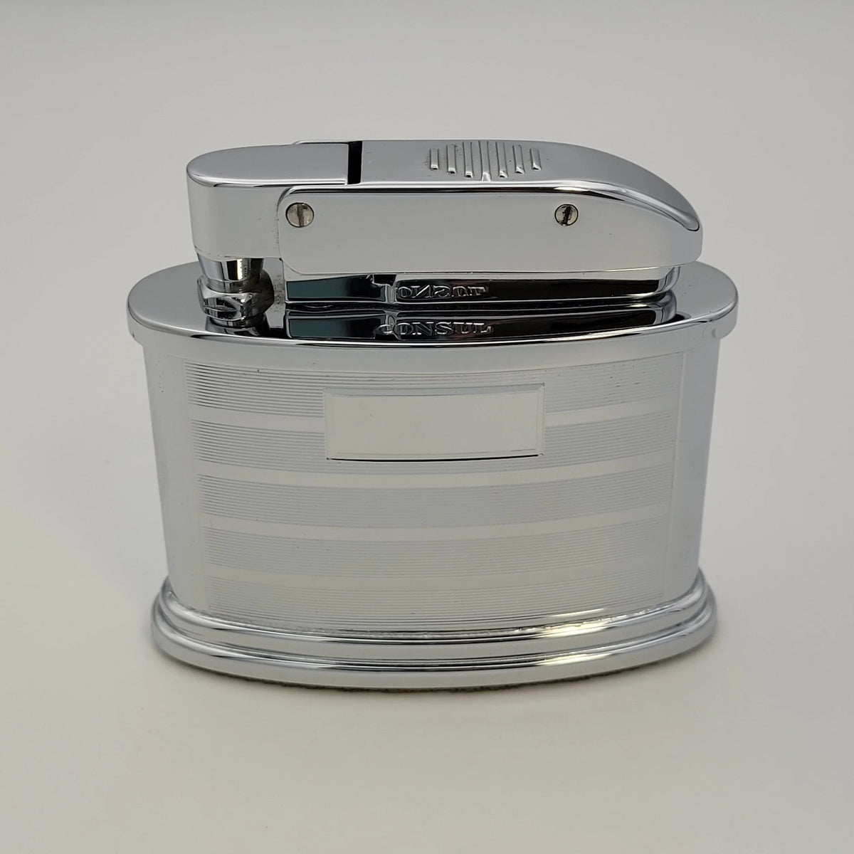 1940s Consul Chrome Plated Table Lighter