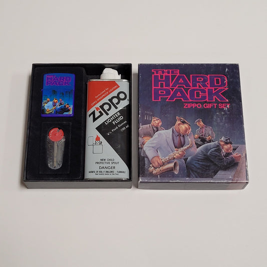 Zippo 1992 Camel The Hard Pack Lighter Set