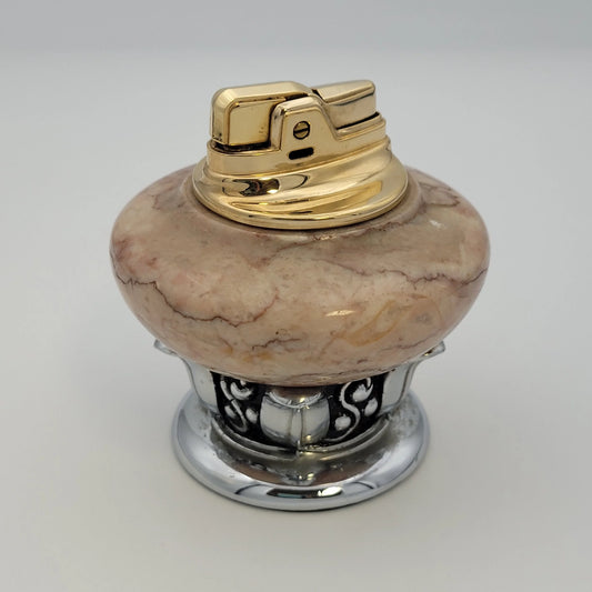 Ronson Nordic Marble Petrol Table Lighter
