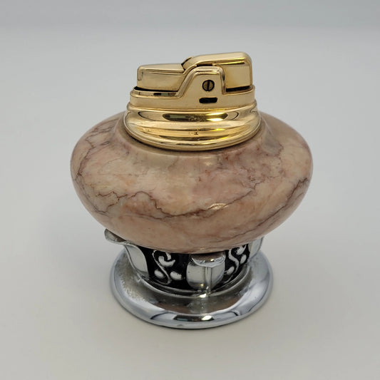 Ronson Nordic Marble Petrol Table Lighter